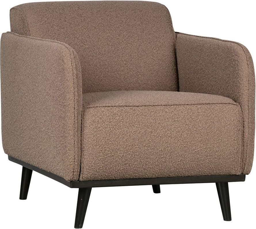 WOOOD Statement Bouclé met arm Fauteuil