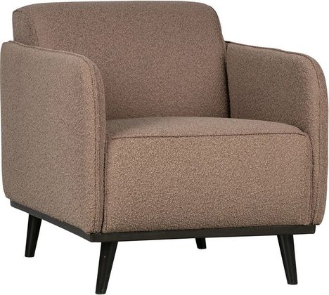 WOOOD Statement Bouclé met arm Fauteuil