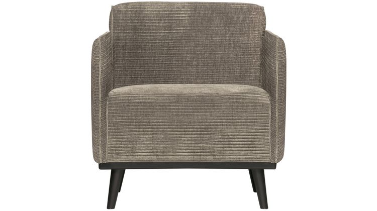 WOOOD Statement Rib Met Arm Fauteuil