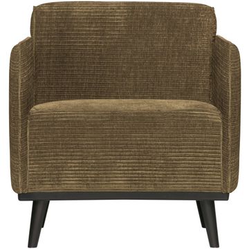 WOOOD Statement Rib Met Arm Fauteuil