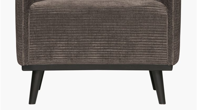 WOOOD Statement Rib Met Arm Fauteuil