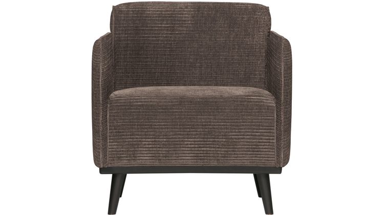 WOOOD Statement Rib Met Arm Fauteuil