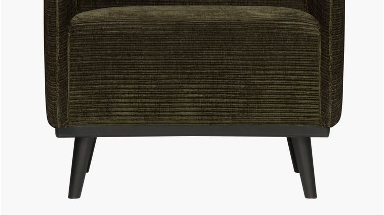 WOOOD Statement Rib Met Arm Fauteuil