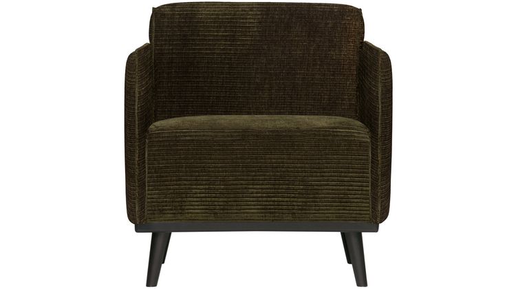 WOOOD Statement Rib Met Arm Fauteuil