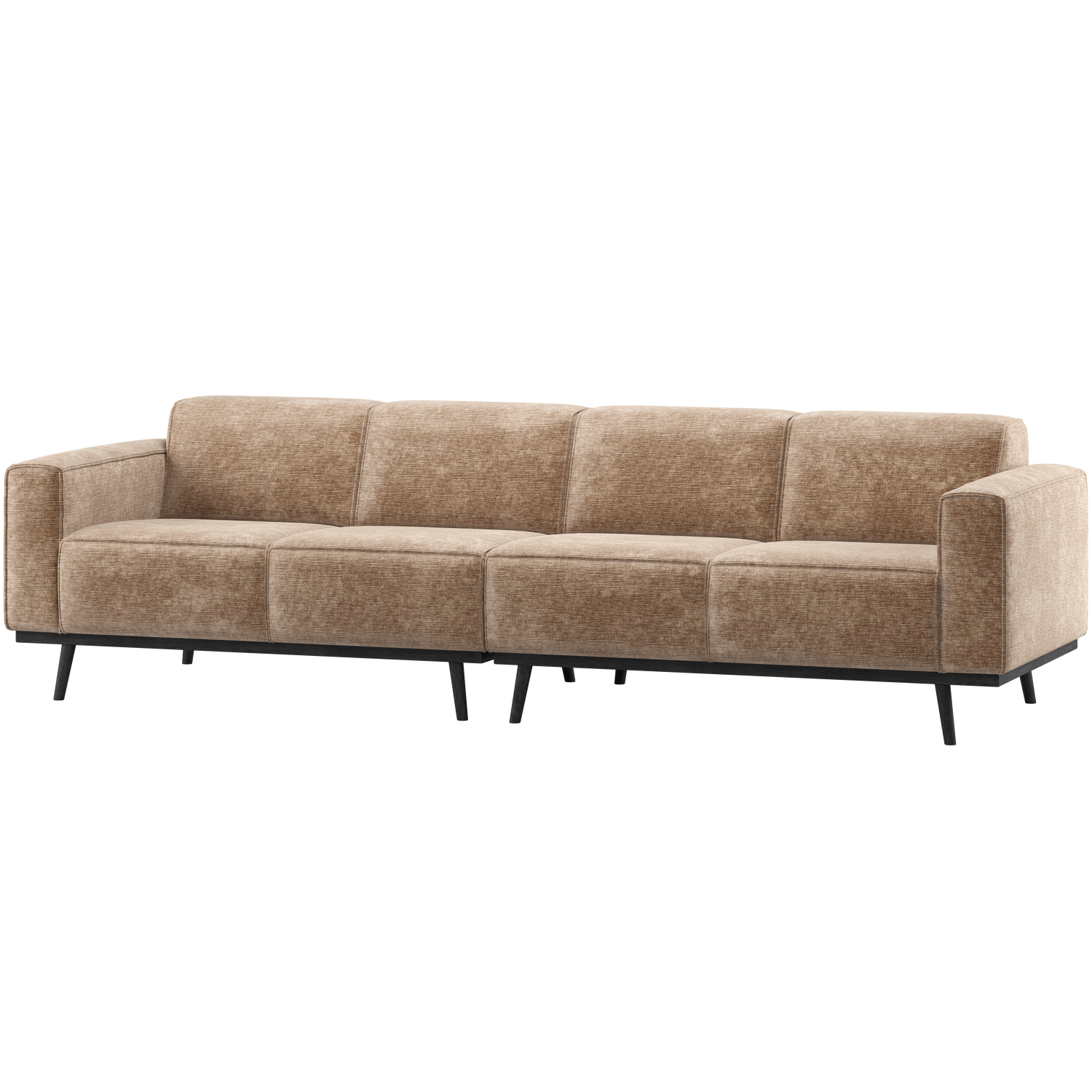 WOOOD Statement Velvet 4-Zitsbank
