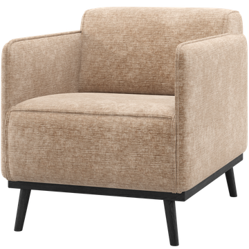 WOOOD Statement Velvet Fauteuil