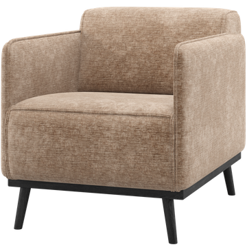 WOOOD Statement Velvet Fauteuil
