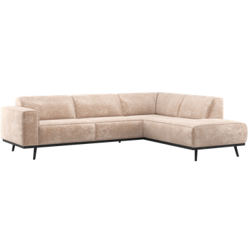 WOOOD Statement Velvet Hoekbank