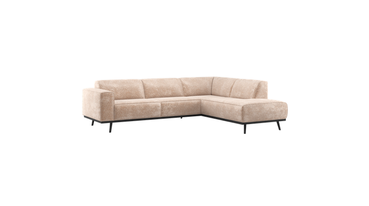 WOOOD Statement Velvet Hoekbank