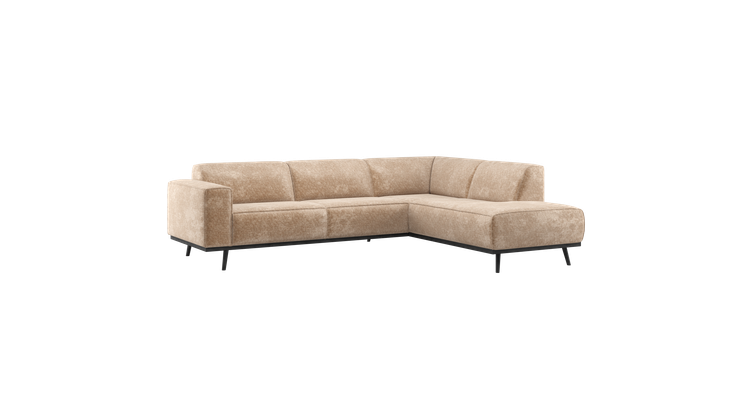 WOOOD Statement Velvet Hoekbank