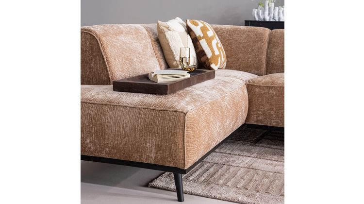 WOOOD Statement Velvet Hoekbank