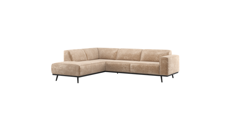 WOOOD Statement Velvet Hoekbank