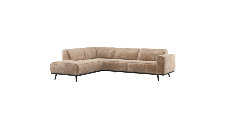 WOOOD Statement Velvet Hoekbank