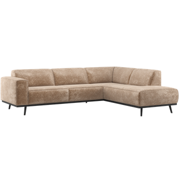 WOOOD Statement Velvet Hoekbank