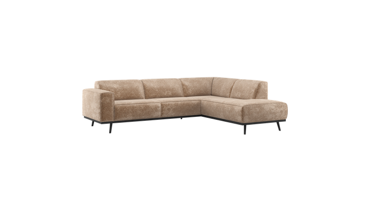 WOOOD Statement Velvet Hoekbank
