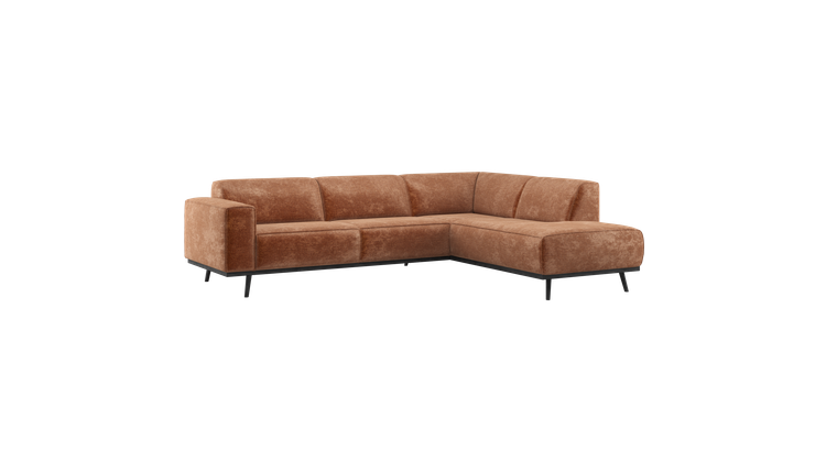 WOOOD Statement Velvet Hoekbank