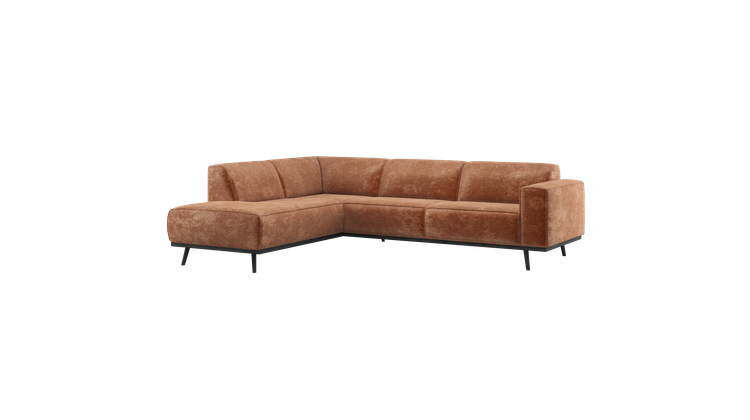WOOOD Statement Velvet Hoekbank