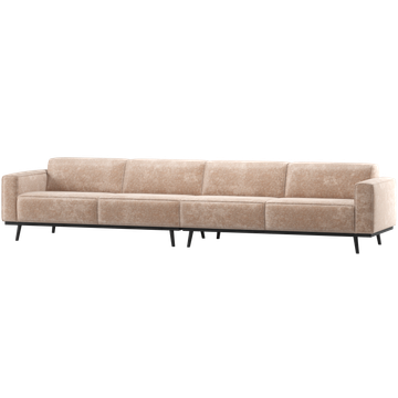 WOOOD Statement Velvet XL 4-Zitsbank