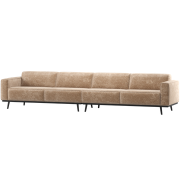 WOOOD Statement Velvet XL 4-Zitsbank