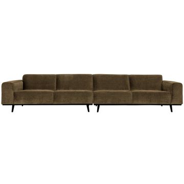 WOOOD Statement XL Rib 4-zitsbank