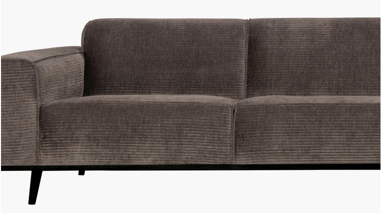 WOOOD Statement XL Rib 4-zitsbank