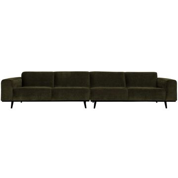 WOOOD Statement XL Rib 4-zitsbank