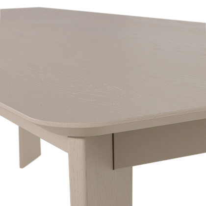 WOOOD Tablo Afgerond Eettafel