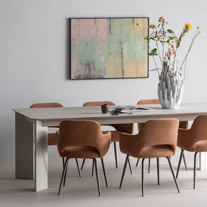 WOOOD Tablo Afgerond Eettafel