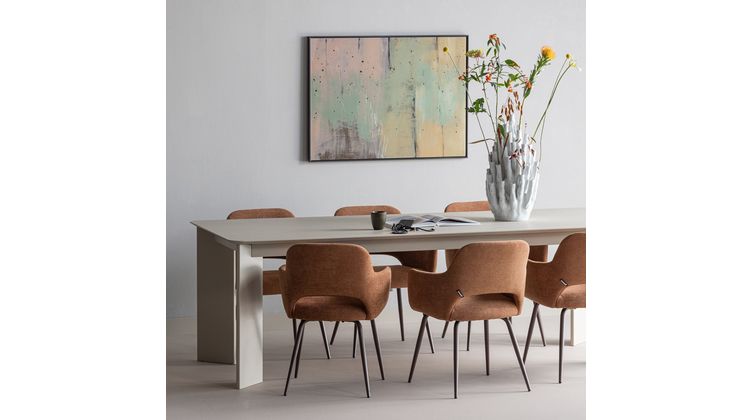WOOOD Tablo Afgerond Eettafel