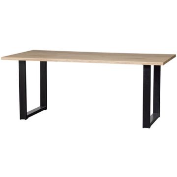 WOOOD Tablo Boomstam U-poot Eettafel