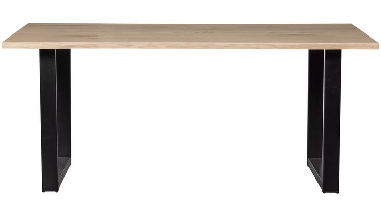 WOOOD Tablo Boomstam U-poot Eettafel