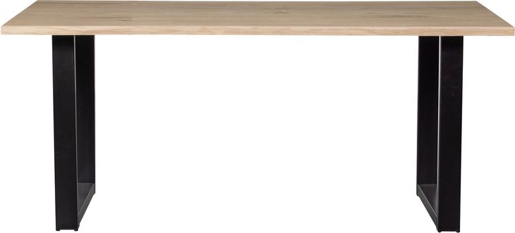 WOOOD Tablo Boomstam U-poot Eettafel