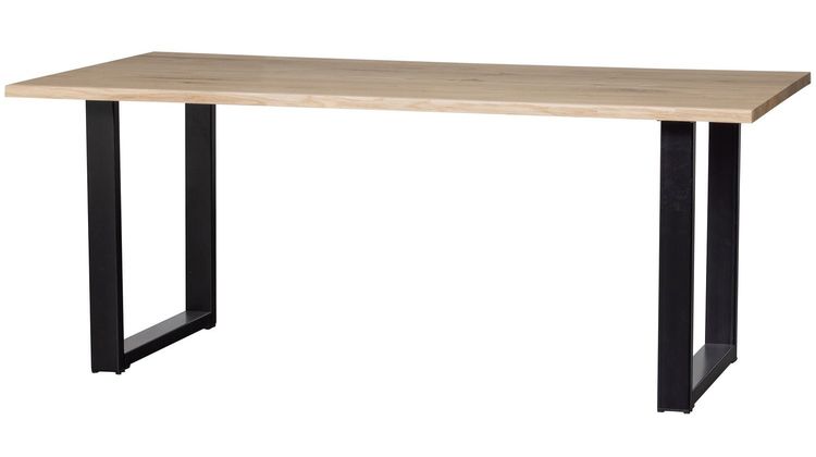 WOOOD Tablo Boomstam U-poot Eettafel