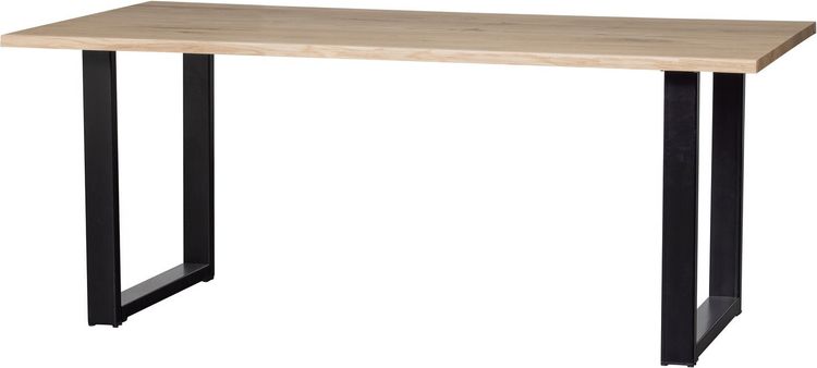 WOOOD Tablo Boomstam U-poot Eettafel