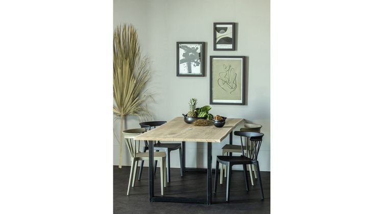 WOOOD Tablo Boomstam U-poot Eettafel