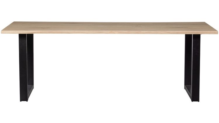WOOOD Tablo Boomstam U-poot Eettafel