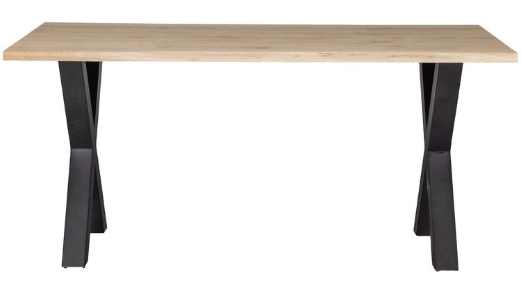 WOOOD Tablo Boomstam X-poot Eettafel