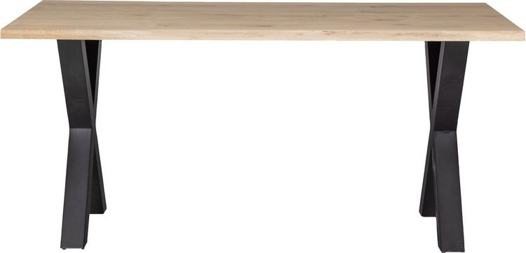 WOOOD Tablo Boomstam X-poot Eettafel