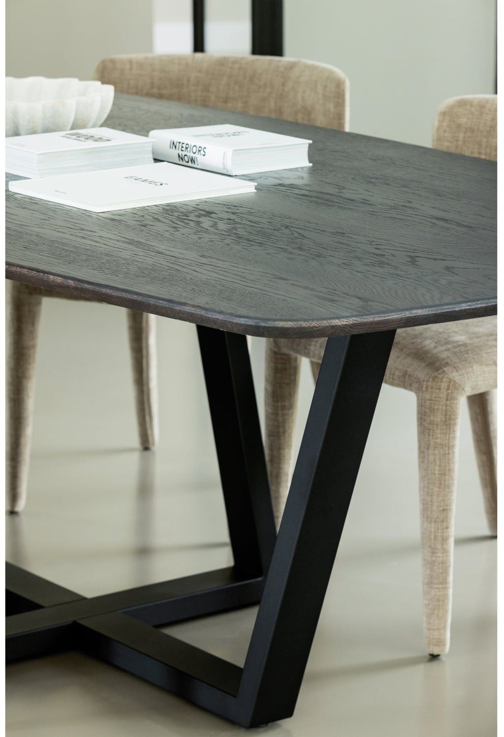 WOOOD Tablo Deens Ovaal Eettafel
