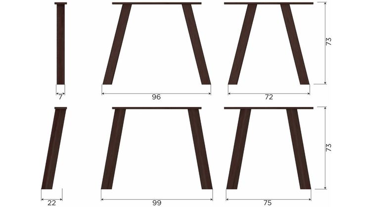 WOOOD Tablo Eettafel