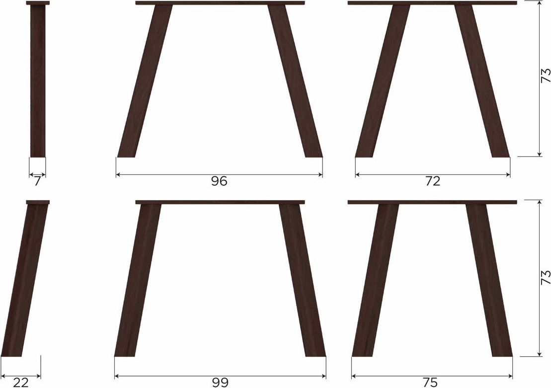 WOOOD Tablo Eettafel