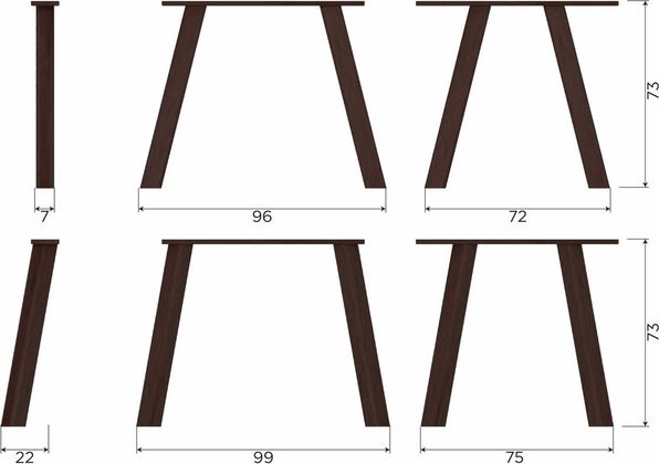 WOOOD Tablo Eettafel