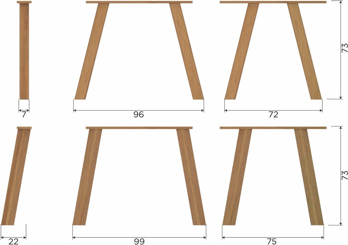 WOOOD Tablo Eettafel