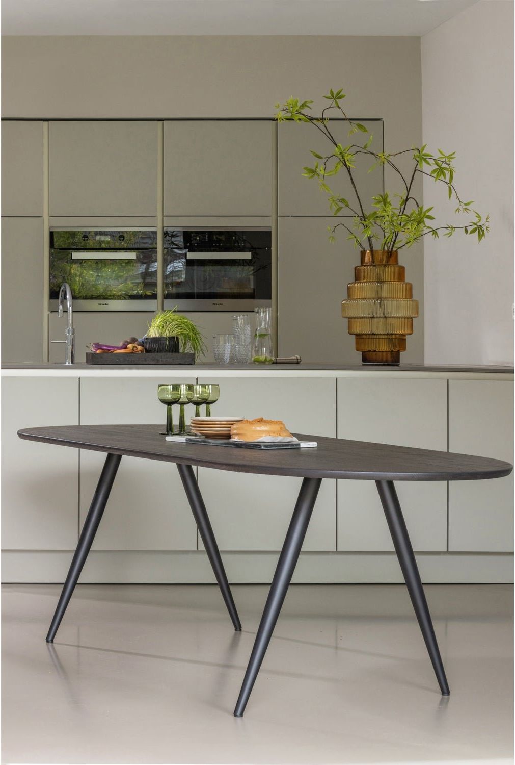 WOOOD Tablo Ovale Eettafel