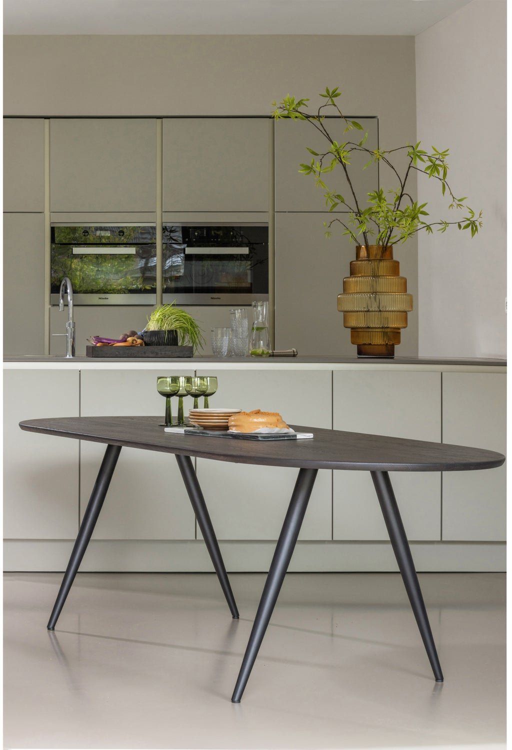 WOOOD Tablo Ovale Eettafel