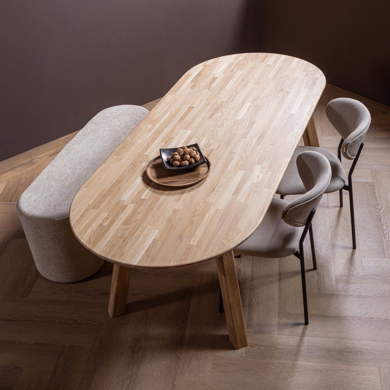 WOOOD Tablo Ovale Eettafel