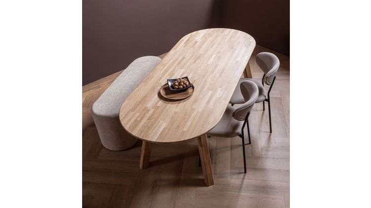 WOOOD Tablo Ovale Eettafel