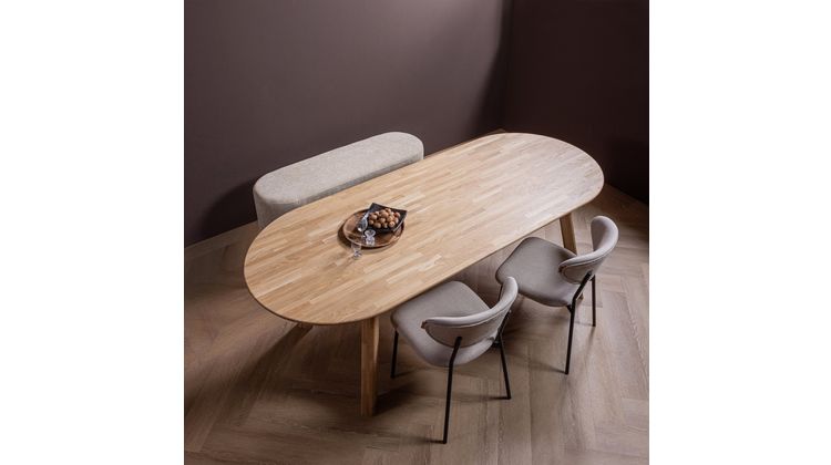 WOOOD Tablo Ovale Eettafel