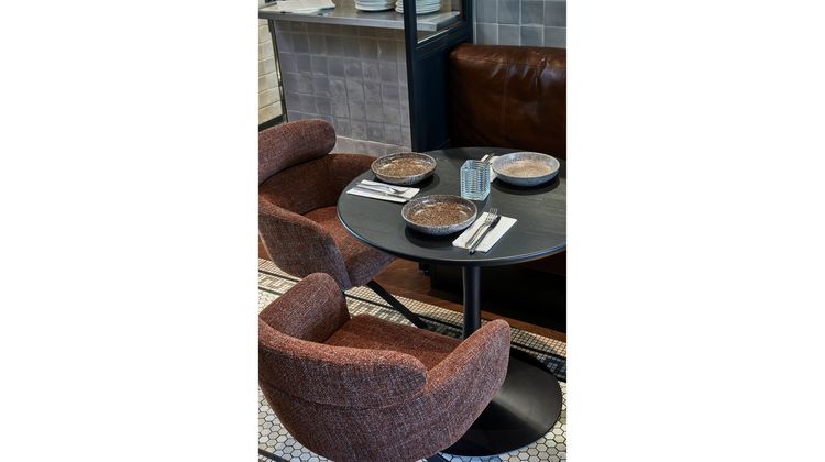 WOOOD Tablo Ronde Bistrotafel