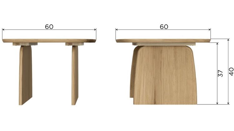 WOOOD Tablo Salontafel